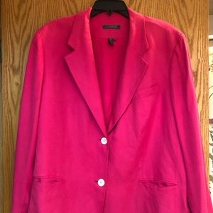 Ralph Lauren Silk Blazer